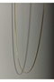 Heliophilia Silver Collar de Acero Dorado 60 cm